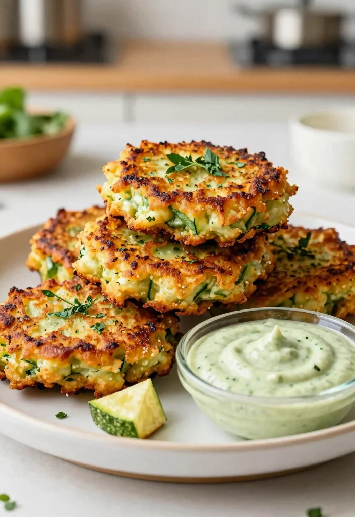 16 Appetizer Recipes Dairy Free: Crowd-Pleasing Starters - 5. Zucchini Fritters 1