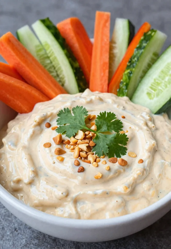 16 Dairy Free Dip Recipes Perfect for Parties - 12. Thai Peanut Dip 1