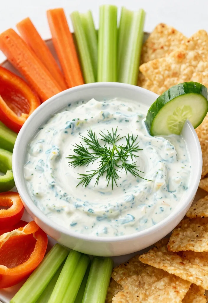 16 Dairy Free Dip Recipes Perfect for Parties - 4. Creamy Vegan Ranch Dip 1