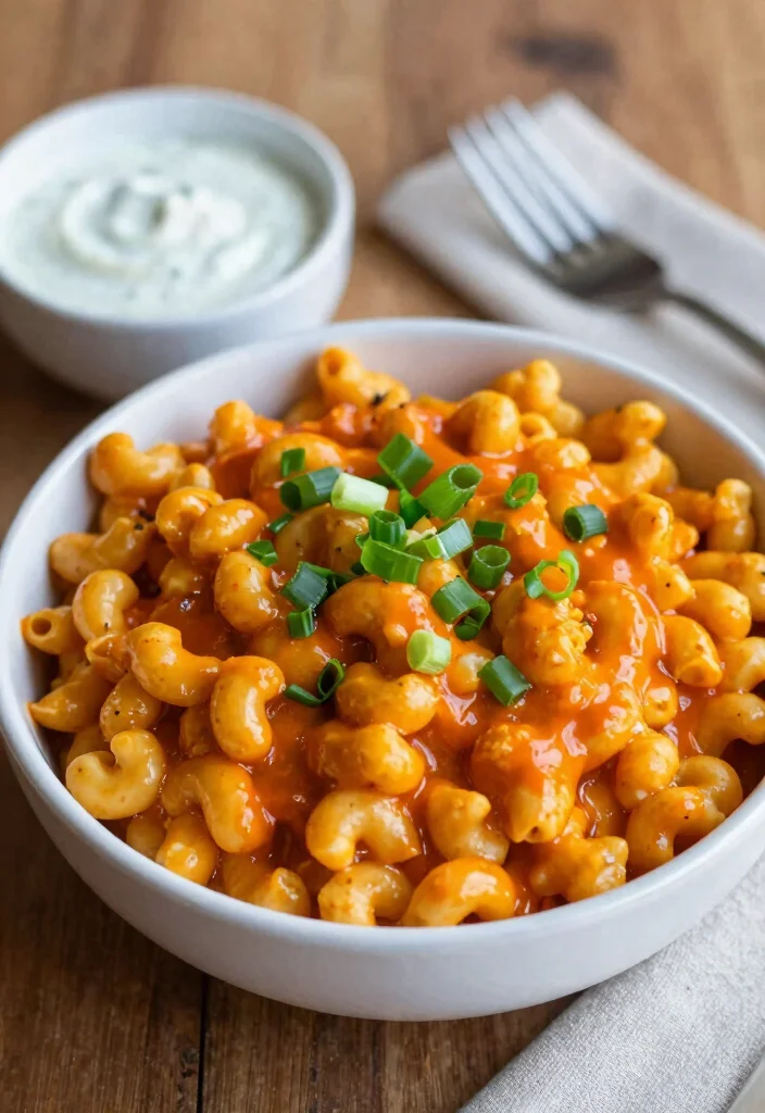 16 Dairy Free Mac and Cheese Recipes: Creamy Dreams - 9. Buffalo Cauliflower Mac and Cheese 1