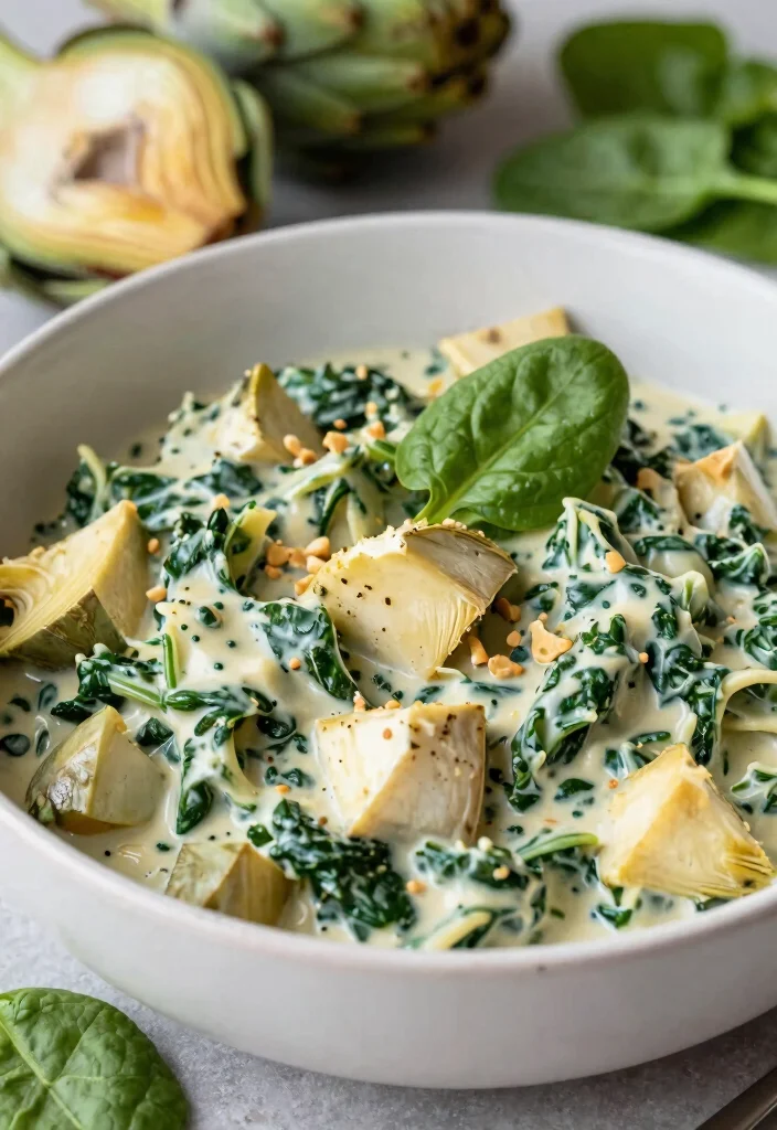 16 Dairy Free Pasta Recipes: Creamy Sauces and Easy Meals - 14. Spinach and Artichoke Pasta 1