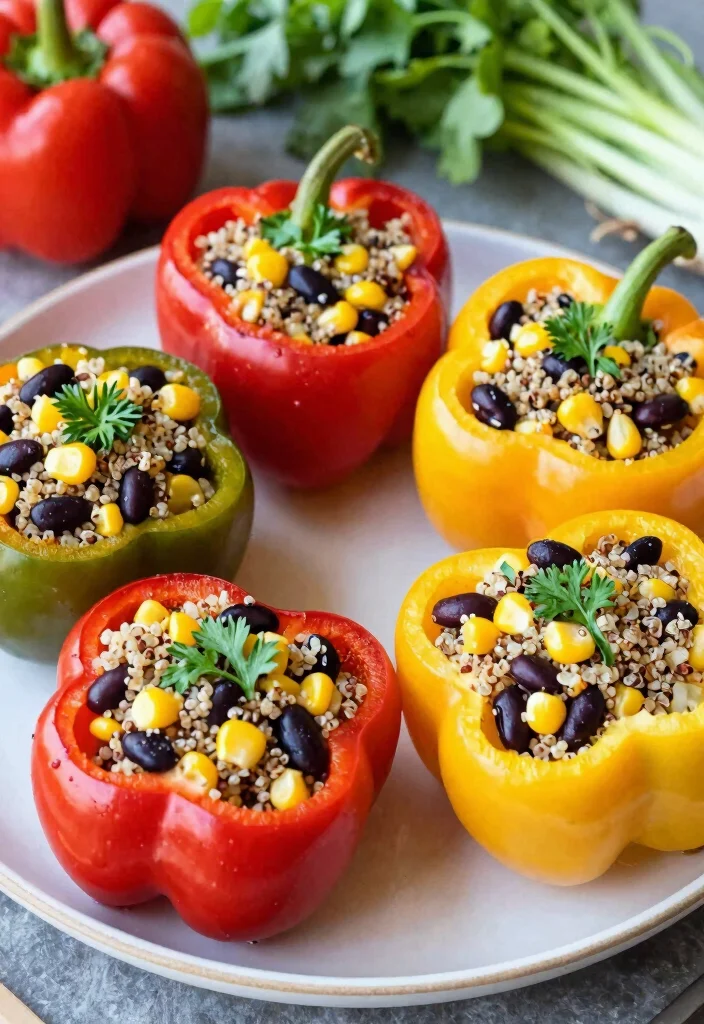16 Dairy Free Recipes Crockpot: Effortless Weeknight Dinners - 12. Stuffed Bell Peppers 1