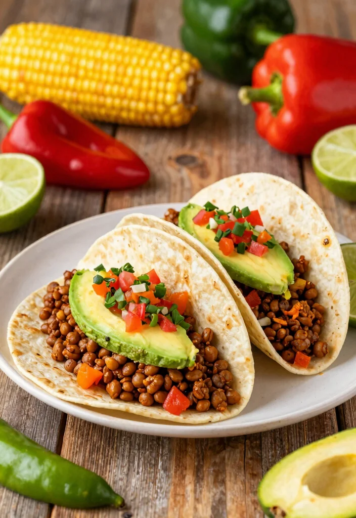 16 Dairy Free Recipes Crockpot: Effortless Weeknight Dinners - 6. Spicy Vegan Tacos 1
