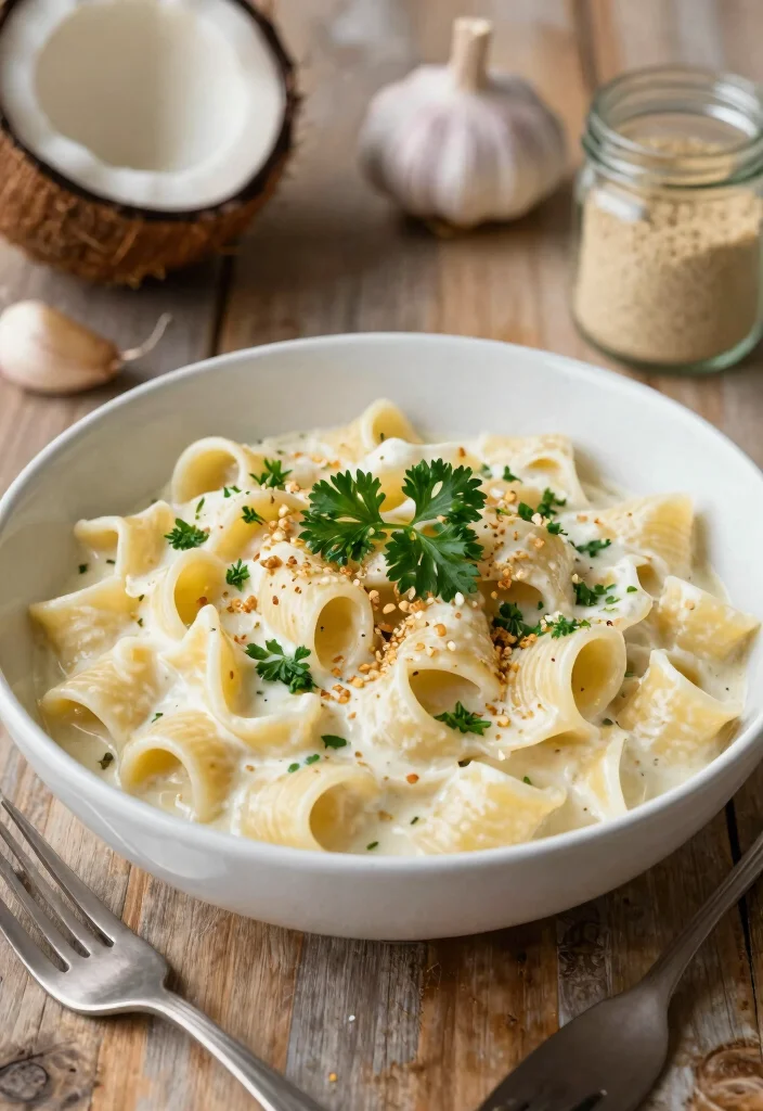 16 Delicious Dairy-Free Recipes to Elevate Your Plant-Based Cooking - 1. Creamy Coconut Vegan Alfredo 1