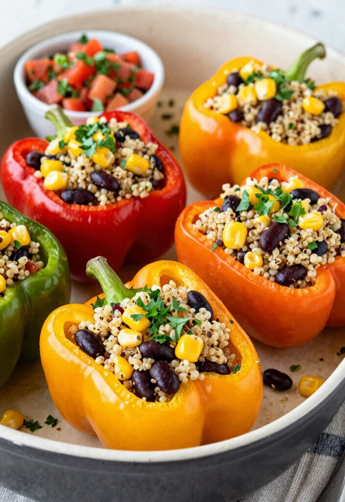 16 Delicious Dairy-Free Recipes to Elevate Your Plant-Based Cooking - 14. Vegan Stuffed Bell Peppers 1