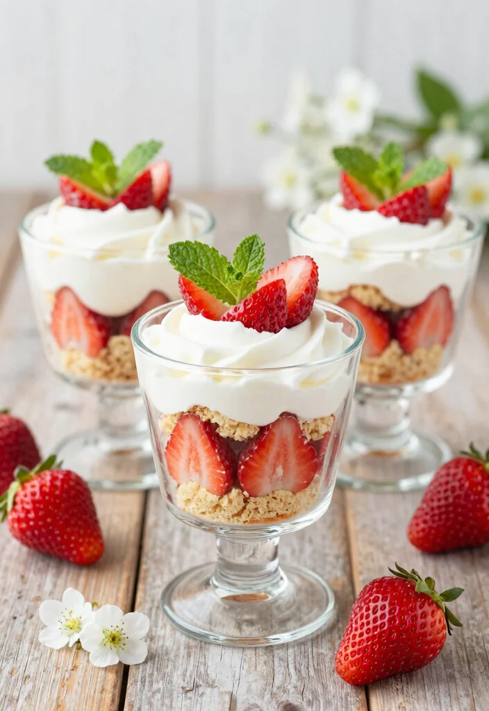 16 Gluten Dairy Free Recipes: Skip the Flour and Dairy - 14. Strawberry Shortcake Parfaits 1