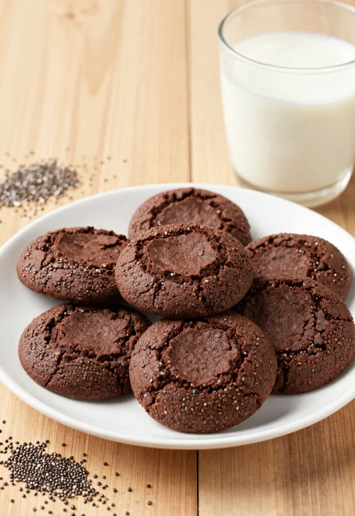 16 Gluten Dairy Free Recipes: Skip the Flour and Dairy - 15. Chocolate Chia Seed Cookies 1