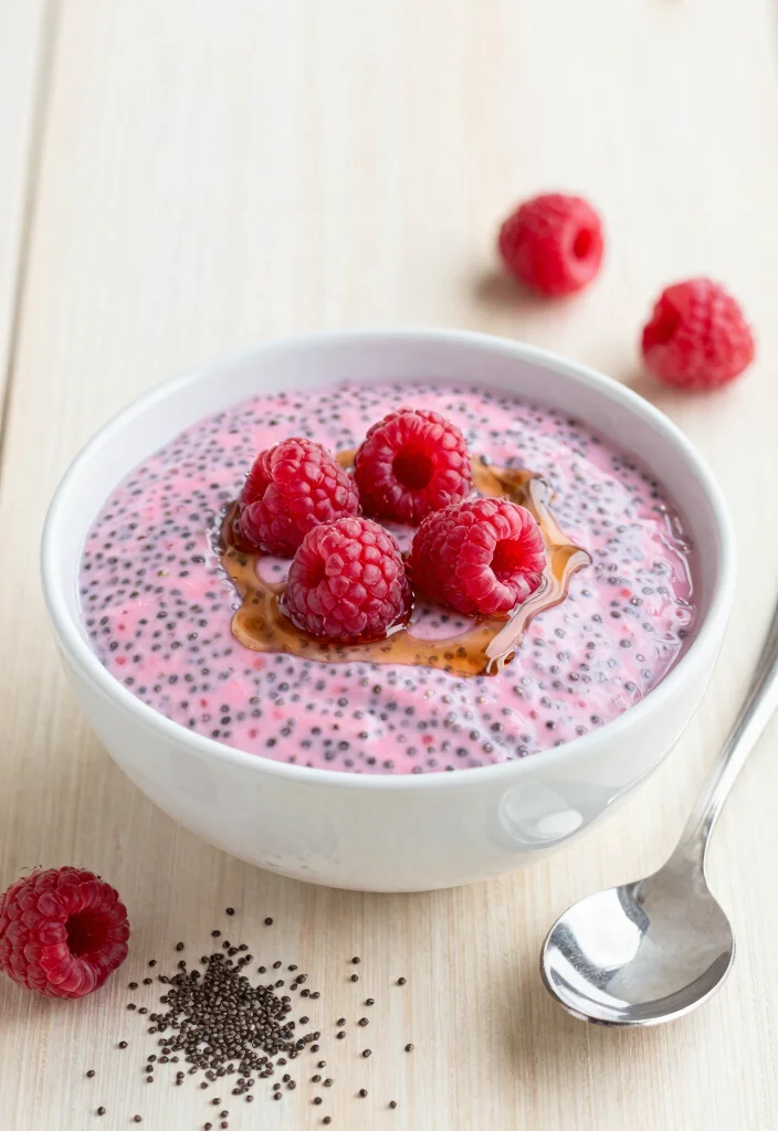 16 Gluten Dairy Free Recipes: Skip the Flour and Dairy - 4. Raspberry Chia Seed Pudding 1