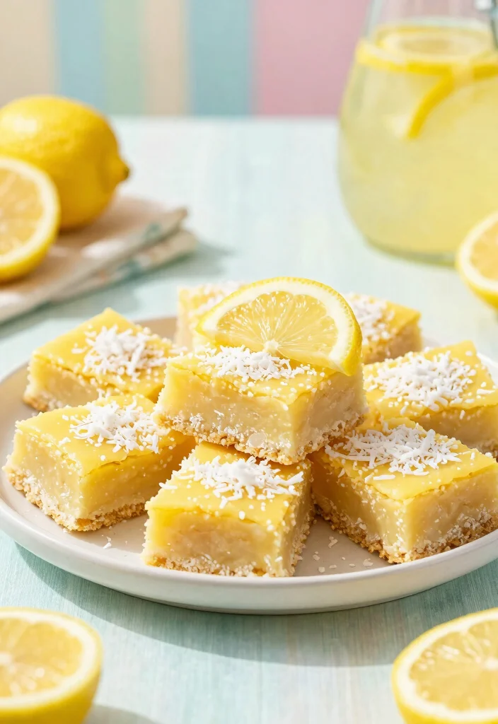 16 Gluten Dairy Free Recipes: Skip the Flour and Dairy - 6. Lemon Coconut Bars 1