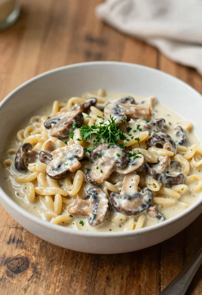 16 Healthy Dairy Free Dinner Recipes: Guilt-Free Indulgence - 1. Creamy Vegan Mushroom Stroganoff 1