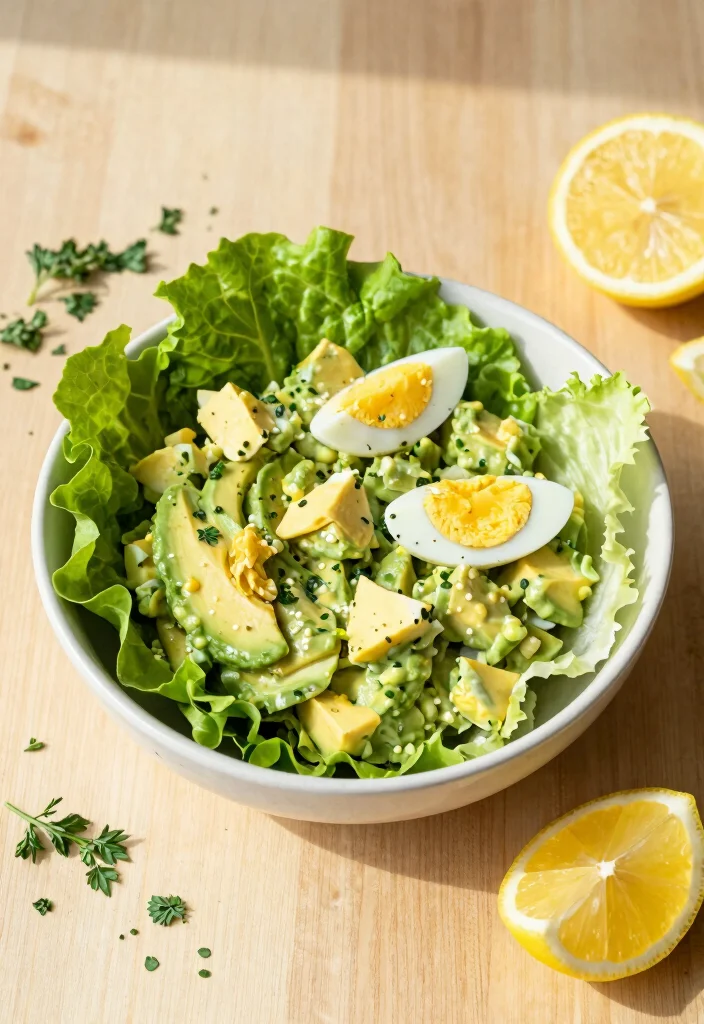 16 Low Carb Dairy Free Recipes: Slim Down Without Sacrifice - 5. Avocado Egg Salad 1