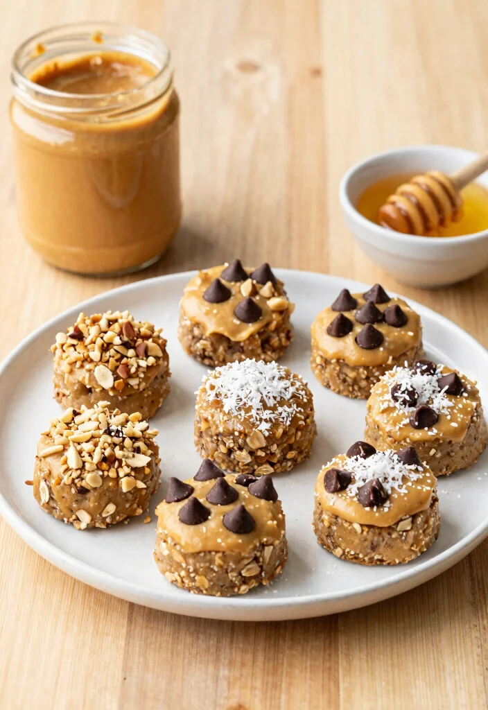 16 Low Carb Dairy Free Recipes: Slim Down Without Sacrifice - 8. Almond Butter Energy Bites 1