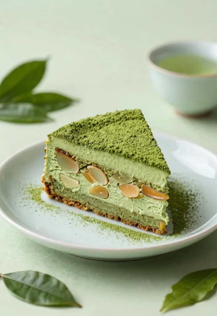 16 Vegan Dairy Free Gluten Free Recipes: Compassionate Cooking - 11. Matcha Almond Cake 1