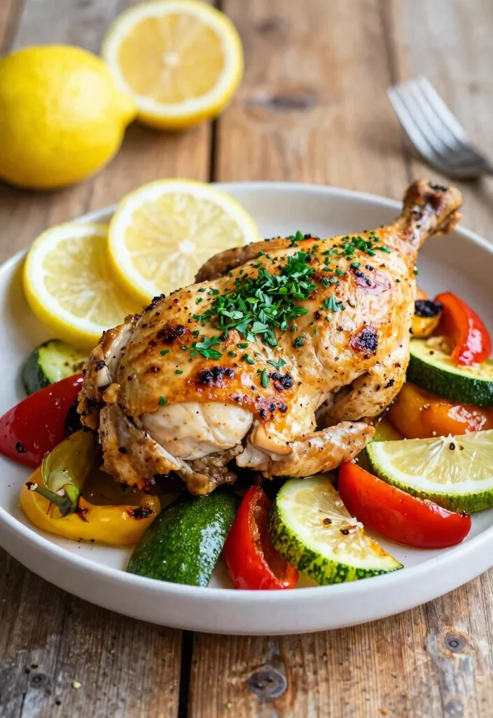 17 Crockpot Chicken Recipes Dairy Free: Set It and Forget It - 1. Lemon Herb Chicken 1