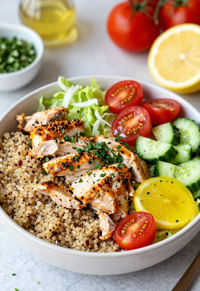 17 Crockpot Chicken Recipes Dairy Free: Set It and Forget It - 10. Greek Chicken Bowl 1