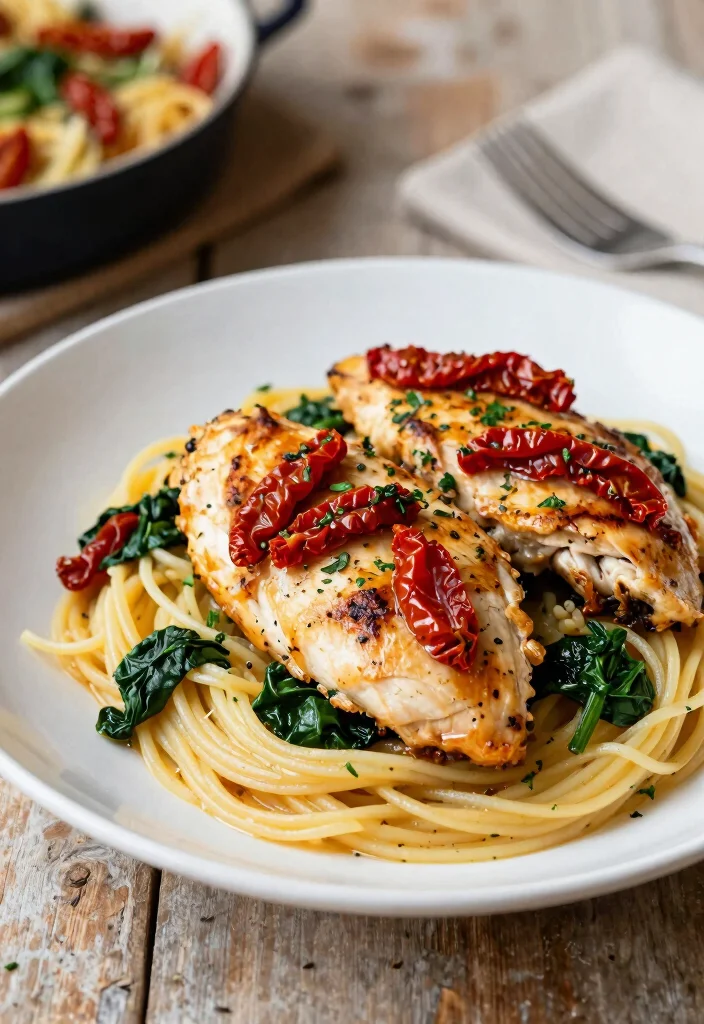 17 Crockpot Chicken Recipes Dairy Free: Set It and Forget It - 12. Tuscan Chicken 1