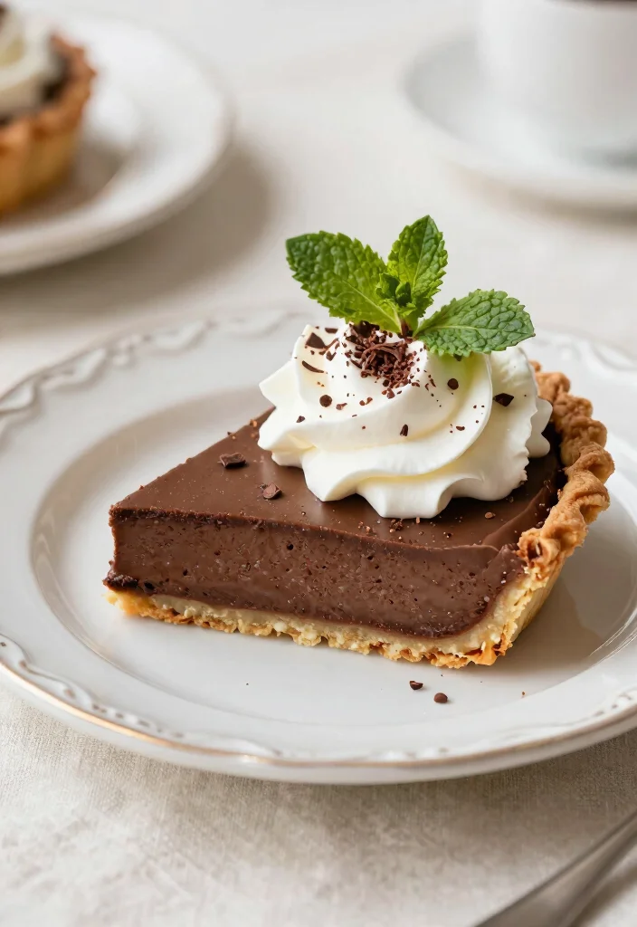 17 Dairy Free Dessert Recipes: Sweet Treats Without Guilt - 15. Vegan Chocolate Cream Pie 1