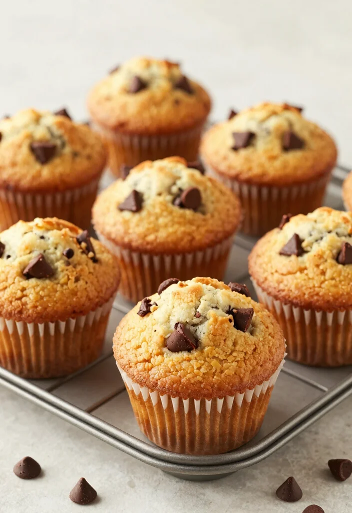 17 Dairy Free Dessert Recipes: Sweet Treats Without Guilt - 16. Vegan Chocolate Chip Muffins 1
