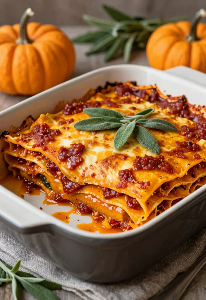17 Dairy Free Lasagna Recipes: Layers of Flavor - 11. Butternut Squash Lasagna 1