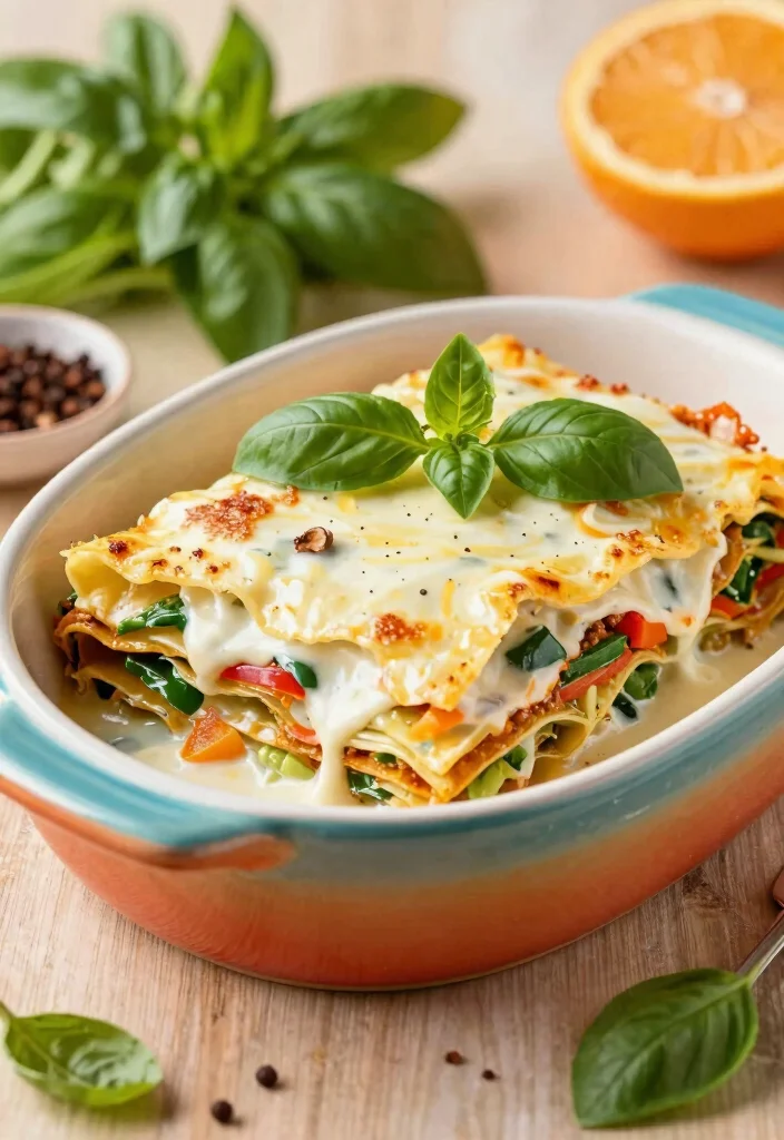 17 Dairy Free Lasagna Recipes: Layers of Flavor - 7. Thai-Inspired Coconut Lasagna 1