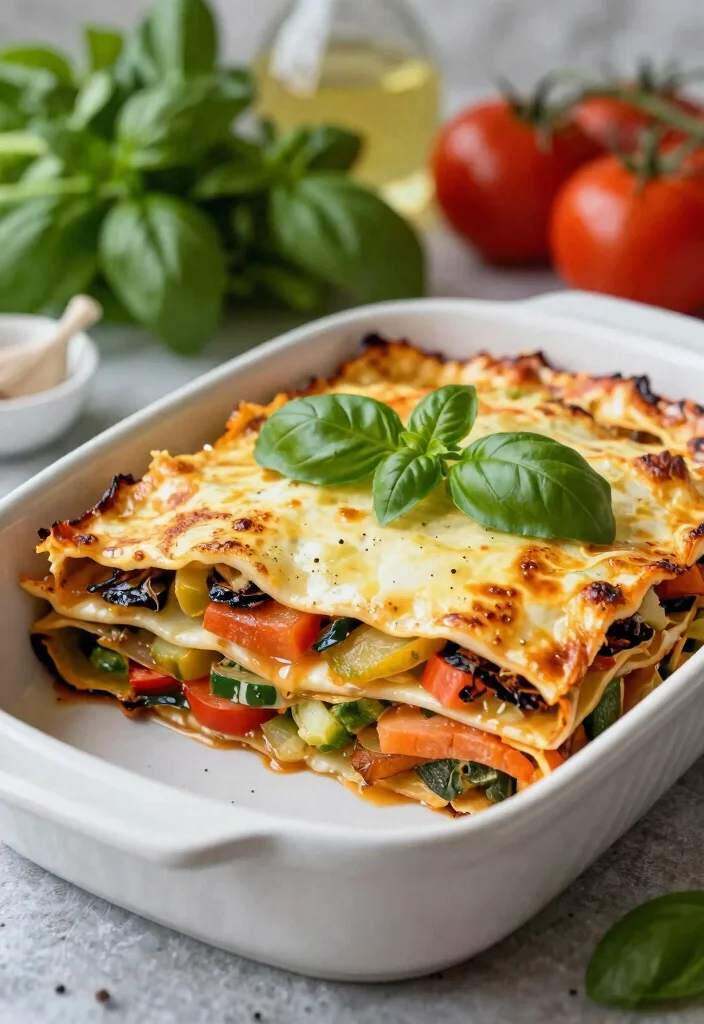17 Dairy Free Lasagna Recipes: Layers of Flavor - 9. Mediterranean Veggie Lasagna 1