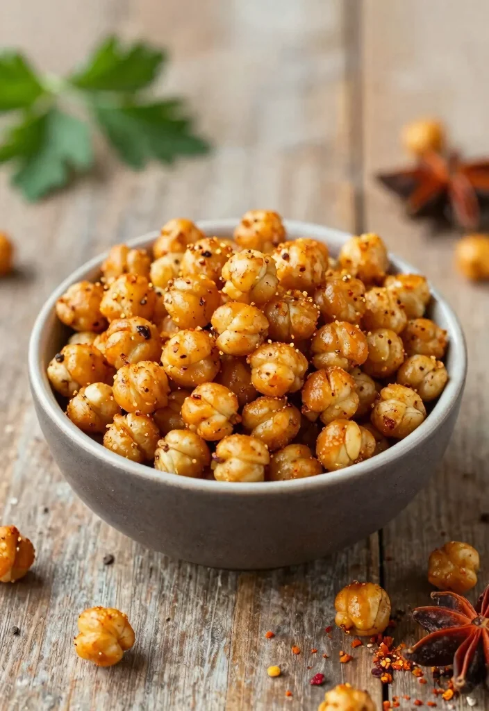 17 Dairy Free Potluck Recipes: Bring the Best Dish - 16. Spicy Roasted Chickpeas 1