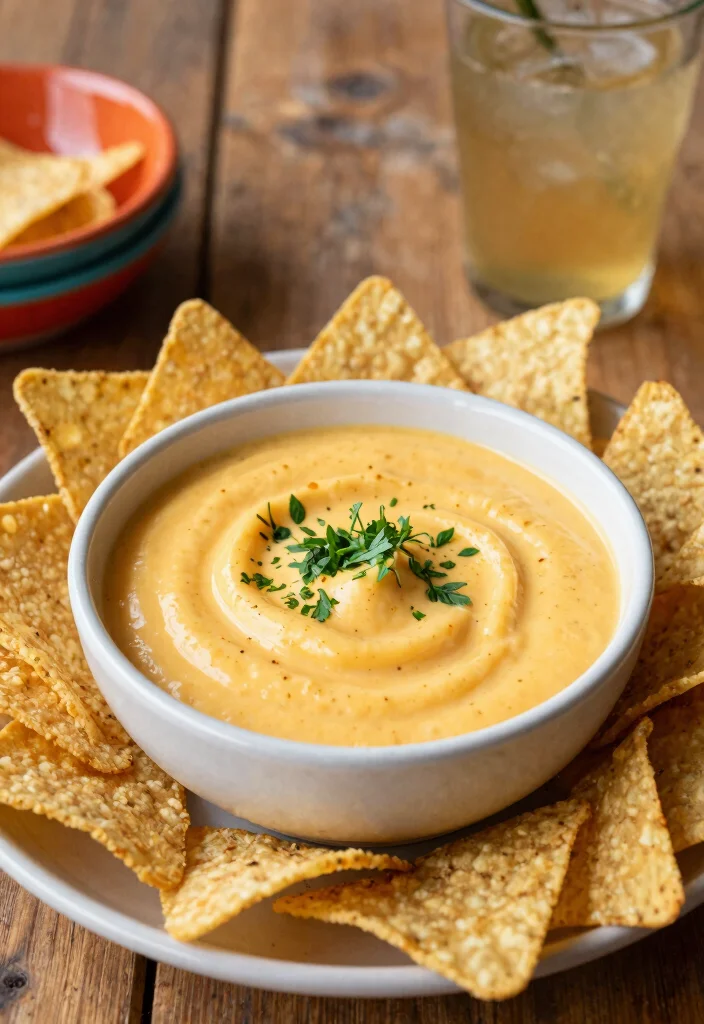 17 Dairy Free Potluck Recipes: Bring the Best Dish - 3. Vegan Queso Dip 1