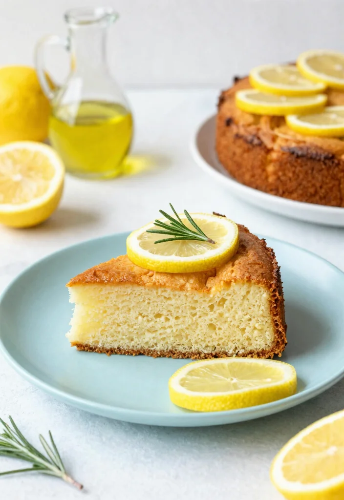 17 Gluten Free Dairy Free Cake Recipes: Fluffy and Moist - 2. Lemon Olive Oil Cake 1