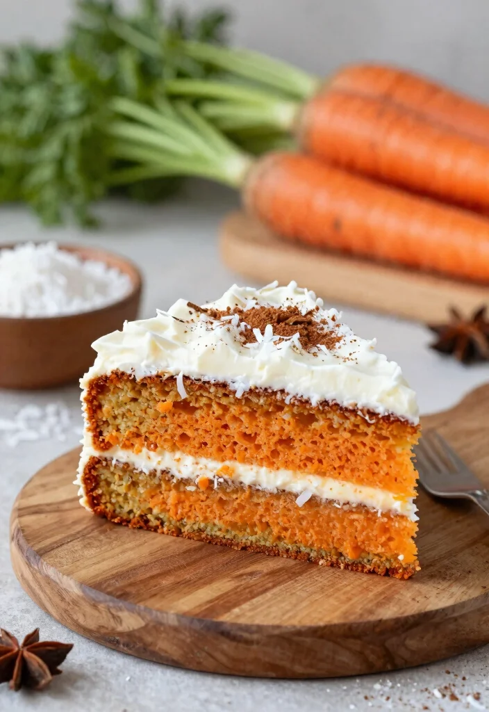 17 Gluten Free Dairy Free Cake Recipes: Fluffy and Moist - 3. Carrot Cake with Coconut Cream 1