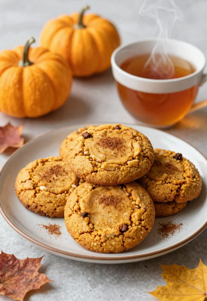 17 Gluten Free Dairy Free Cookie Recipes: Chewy and Delicious - 6. Chewy Pumpkin Spice Cookies 1