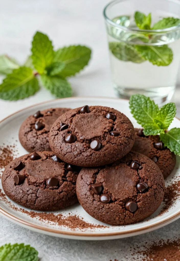 17 Gluten Free Dairy Free Cookie Recipes: Chewy and Delicious - 9. Chocolate Mint Cookies 1