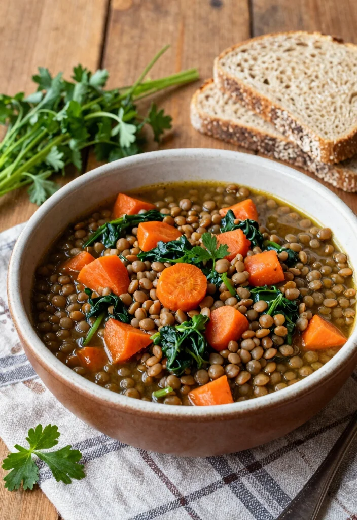 17 Gluten Free Dairy Free Crockpot Recipes: Hands-Off Cooking - 2. Hearty Vegetable Lentil Stew 1