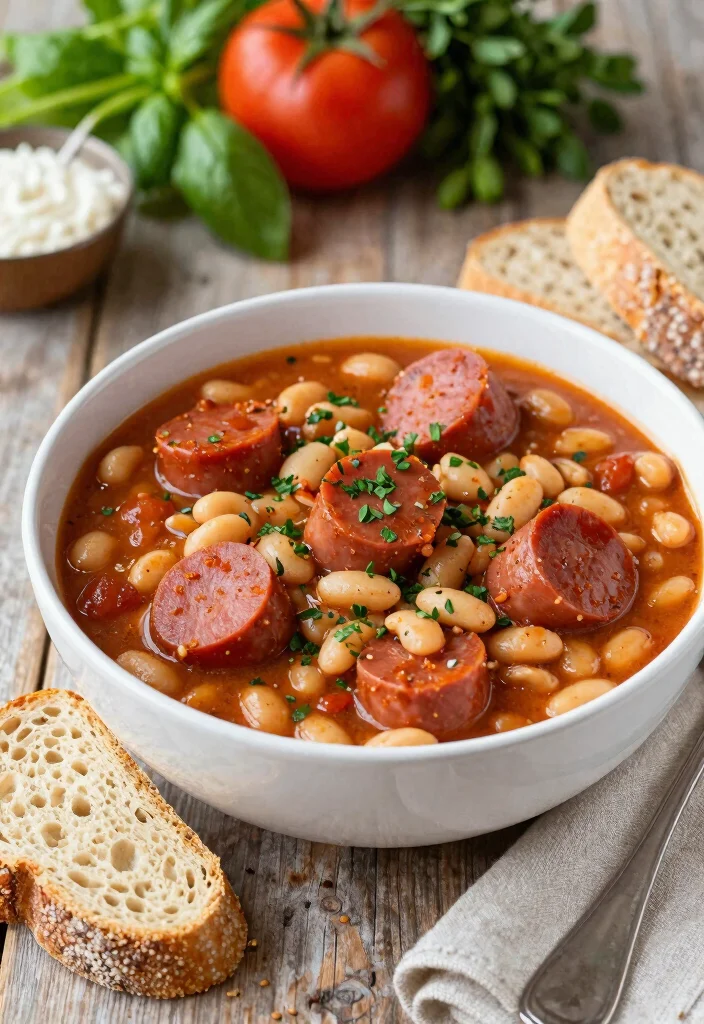 17 Gluten Free Dairy Free Crockpot Recipes: Hands-Off Cooking - 7. Italian Sausage and White Bean Stew 1