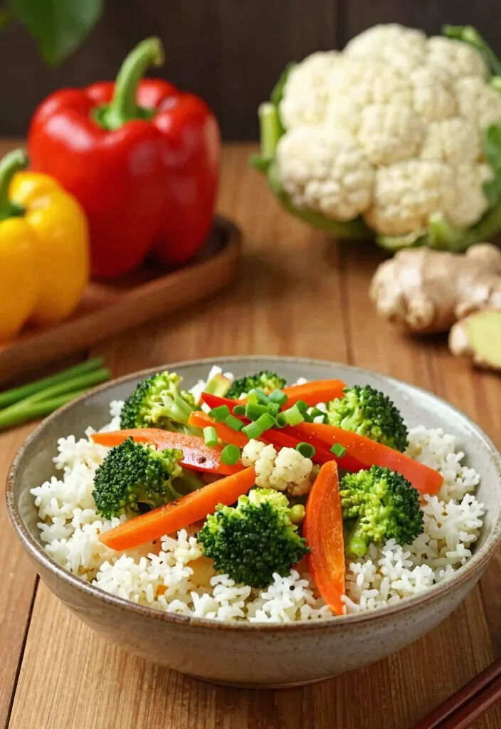 17 Grain Free Dairy Free Recipes: Pure and Simple Eating - 1. Cauliflower Rice Stir-Fry 1