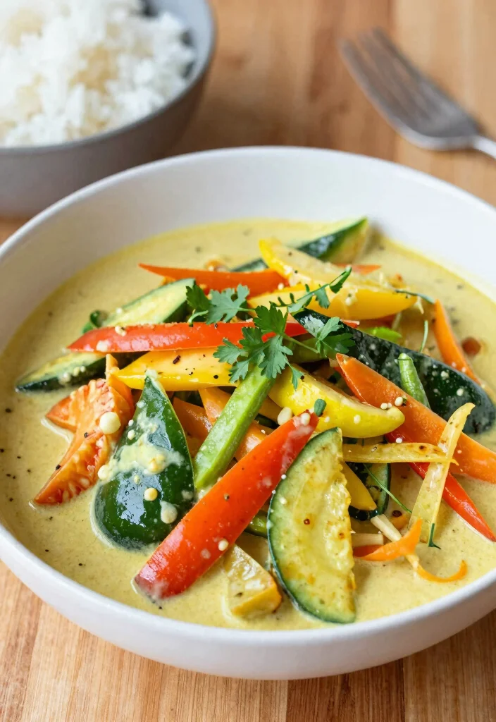 17 Grain Free Dairy Free Recipes: Pure and Simple Eating - 13. Coconut Curry Vegetable Stir-Fry 1