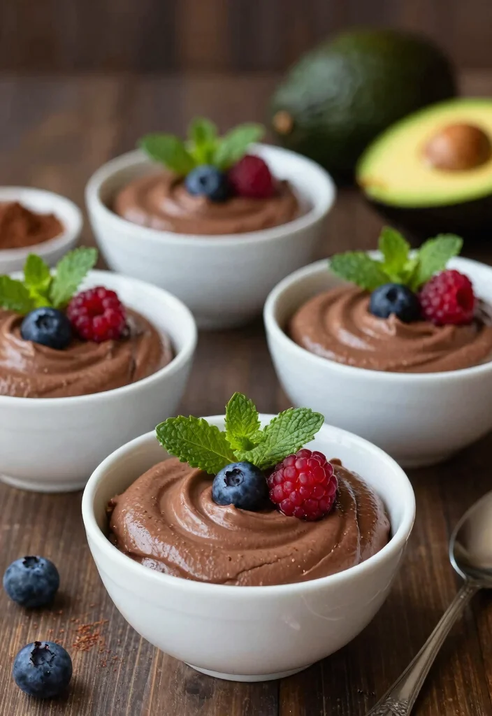 17 Grain Free Dairy Free Recipes: Pure and Simple Eating - 14. Chocolate Avocado Mousse 1