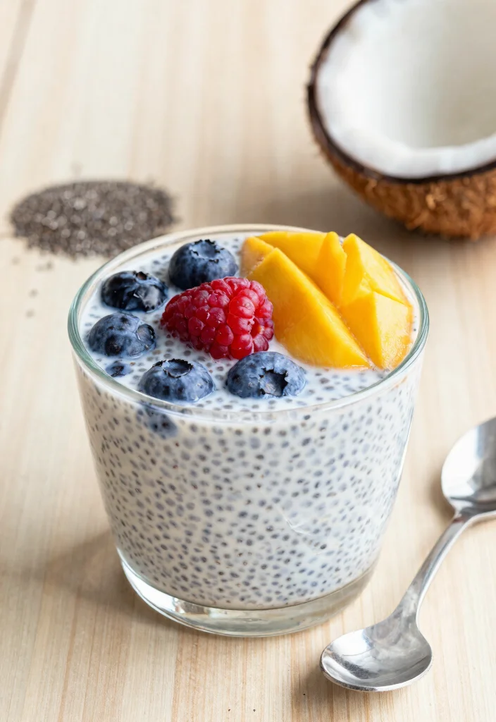 17 Grain Free Dairy Free Recipes: Pure and Simple Eating - 3. Coconut Chia Seed Pudding 1