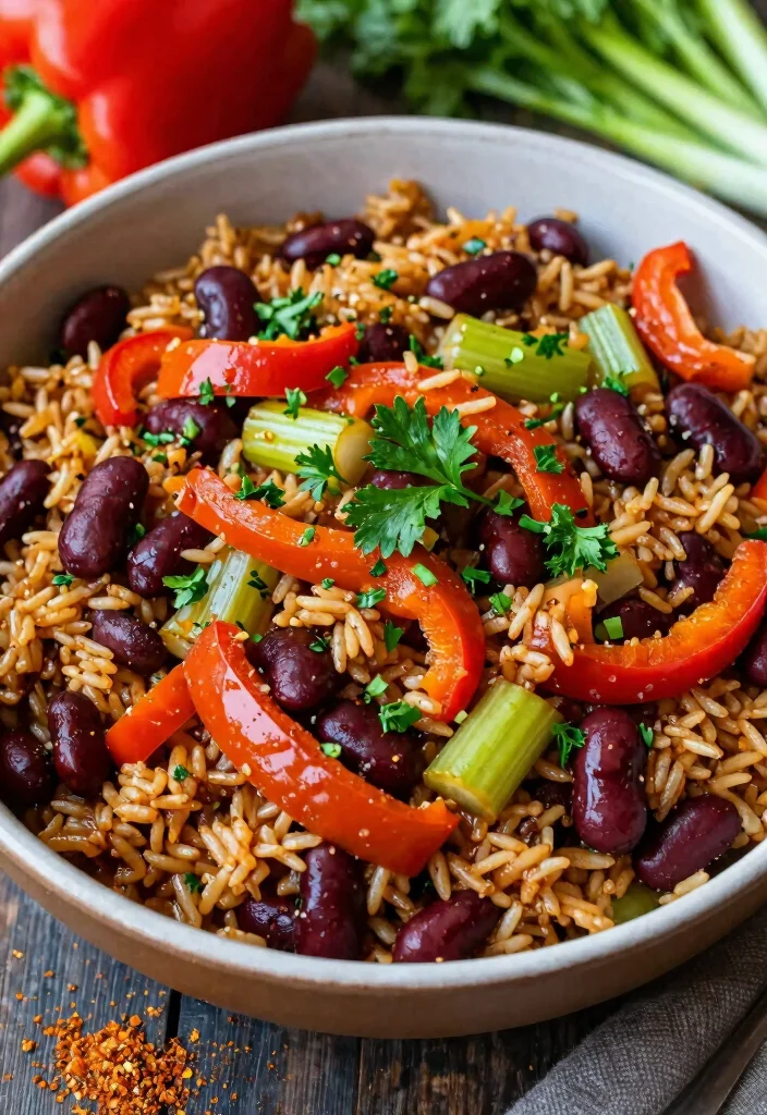 17 High Protein Dairy Free Dinner Recipes That Satisfy - 12. Vegan Jambalaya 1