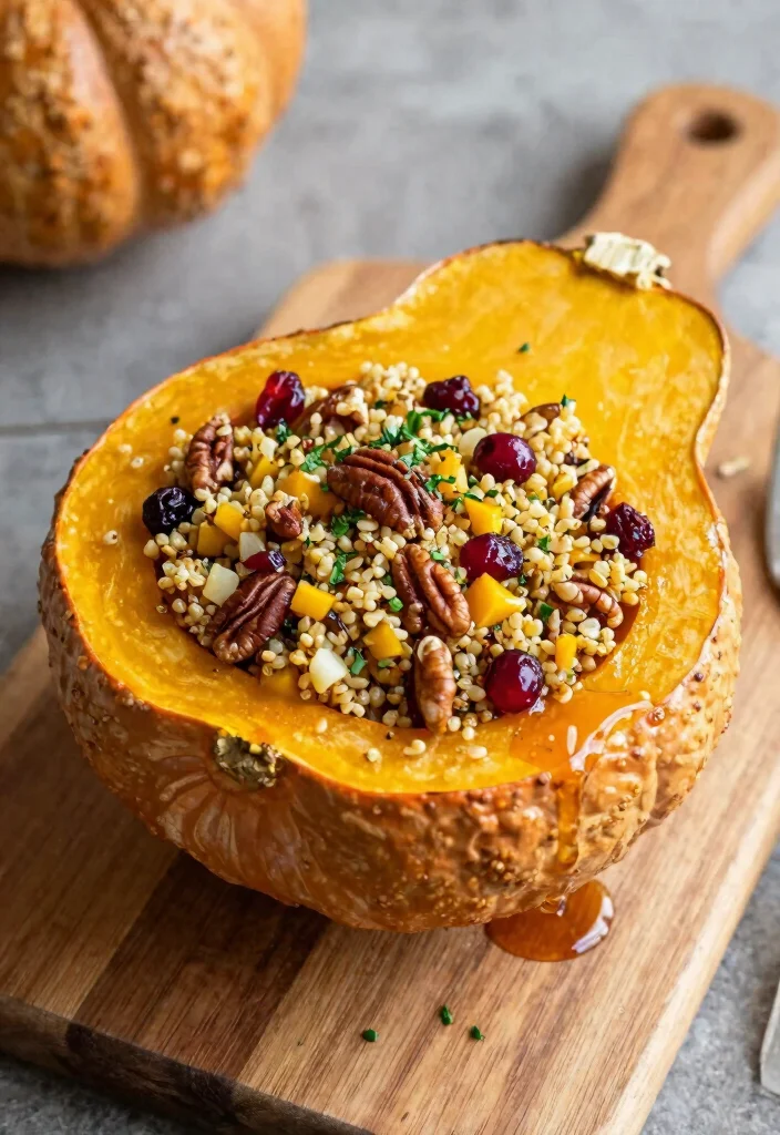 17 High Protein Dairy Free Dinner Recipes That Satisfy - 14. Stuffed Acorn Squash 1