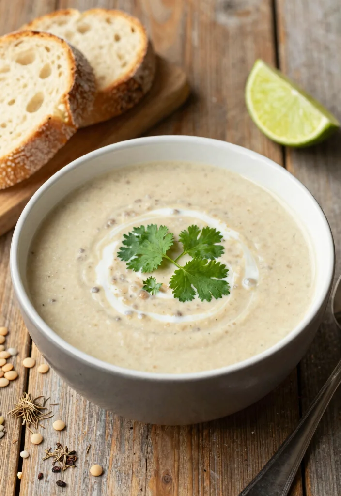 17 High Protein Dairy Free Dinner Recipes That Satisfy - 7. Coconut Lentil Soup 1