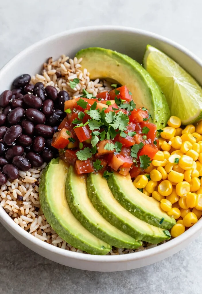 17 High Protein Dairy Free Dinner Recipes That Satisfy - 9. Plant-Based Taco Bowls 1