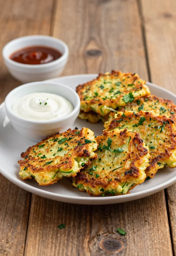 18 Crunchy and Satisfying Gluten and Dairy Free Snack Recipes for Kids - 11. Zucchini Fritters 1