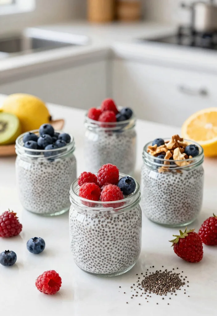 18 Crunchy and Satisfying Gluten and Dairy Free Snack Recipes for Kids - 13. Overnight Chia Pudding 1