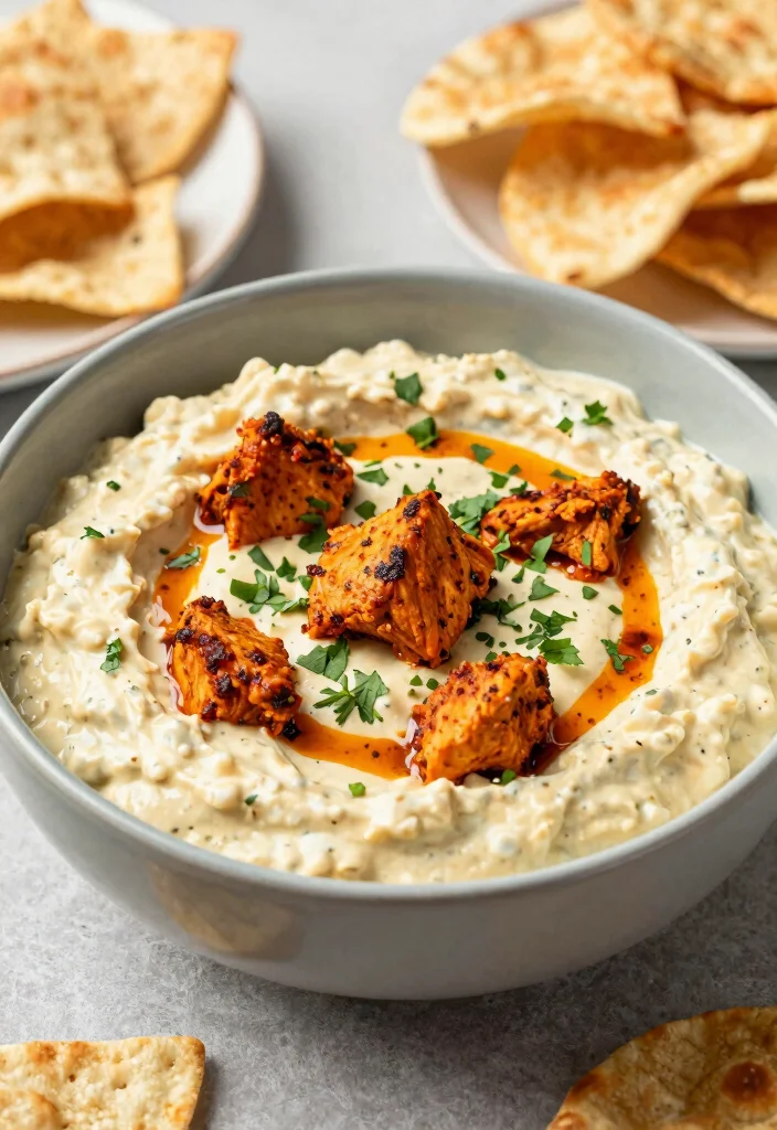 18 Dairy Free Buffalo Chicken Dip Variations: Game Day Favorite - 17. Indian Spiced Buffalo Chicken Dip 1