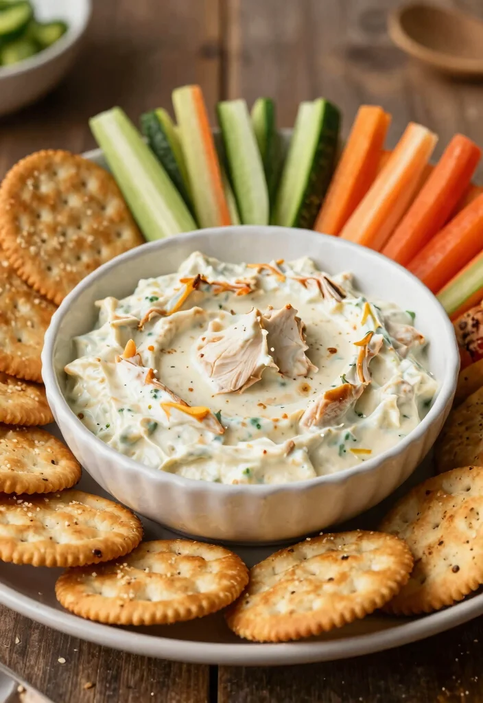 18 Dairy Free Buffalo Chicken Dip Variations: Game Day Favorite - 18. Gluten Free Buffalo Chicken Dip 1