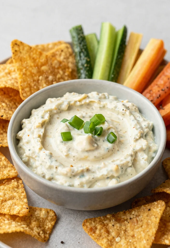 18 Dairy Free Buffalo Chicken Dip Variations: Game Day Favorite - 3. Spicy Cauliflower Buffalo Chicken Dip 1