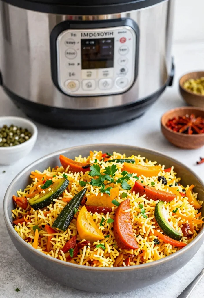 18 Dairy Free Instant Pot Recipes: Quick Weeknight Winners - 10. Vegan Biryani 1
