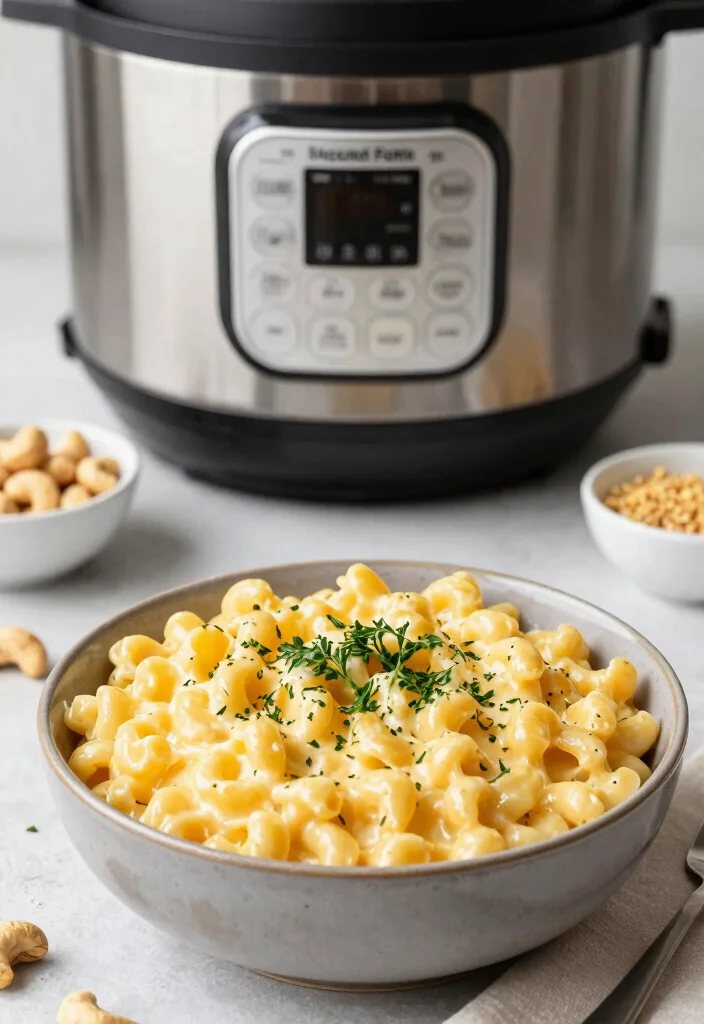 18 Dairy Free Instant Pot Recipes: Quick Weeknight Winners - 16. Instant Pot Vegan Mac and Cheese 1