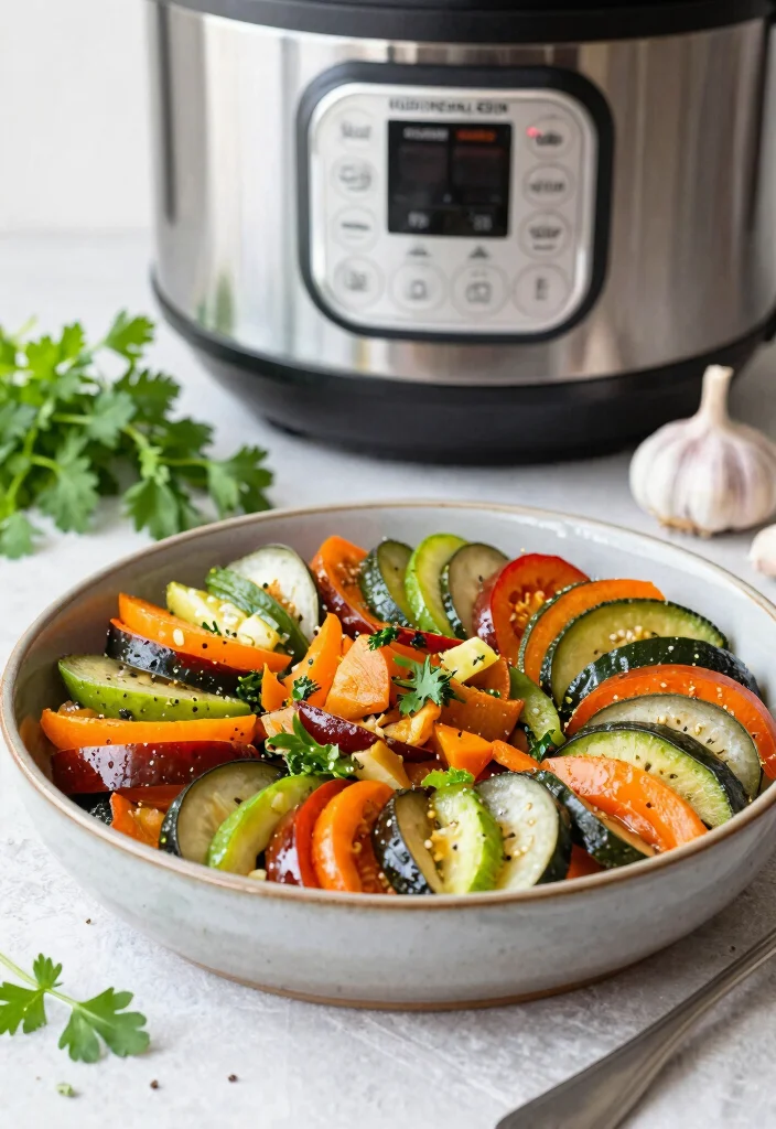 18 Dairy Free Instant Pot Recipes: Quick Weeknight Winners - 17. Instant Pot Ratatouille 1
