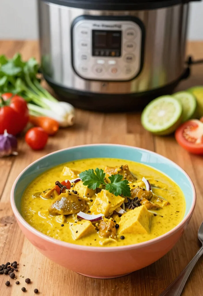 18 Dairy Free Instant Pot Recipes: Quick Weeknight Winners - 3. Vegan Coconut Curry 1